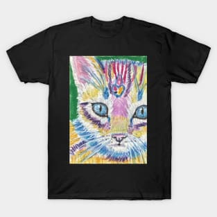 Colorful kitten cat T-Shirt